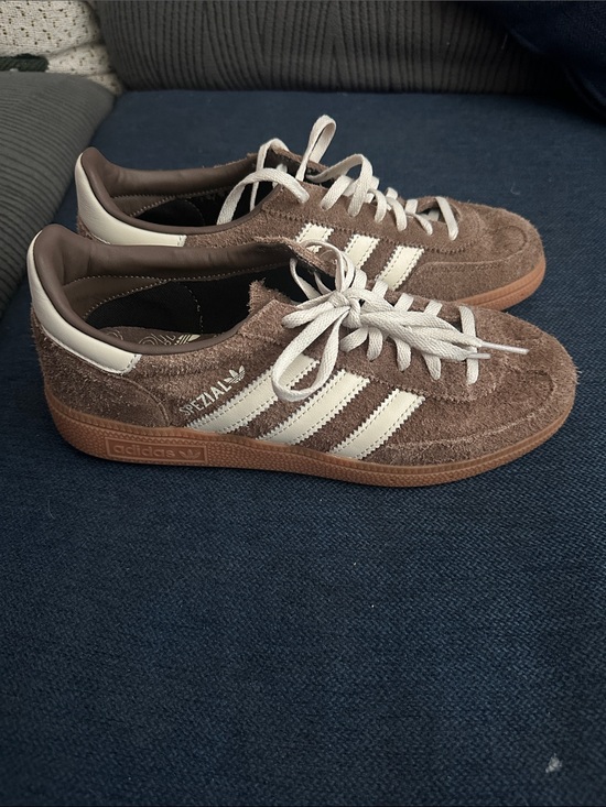 adidas Shoes - adidas Spezial Suede Sneaker - Brown and White